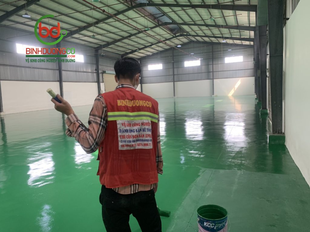Thi Công Sơn Epoxy Bình Dương Uy Tín