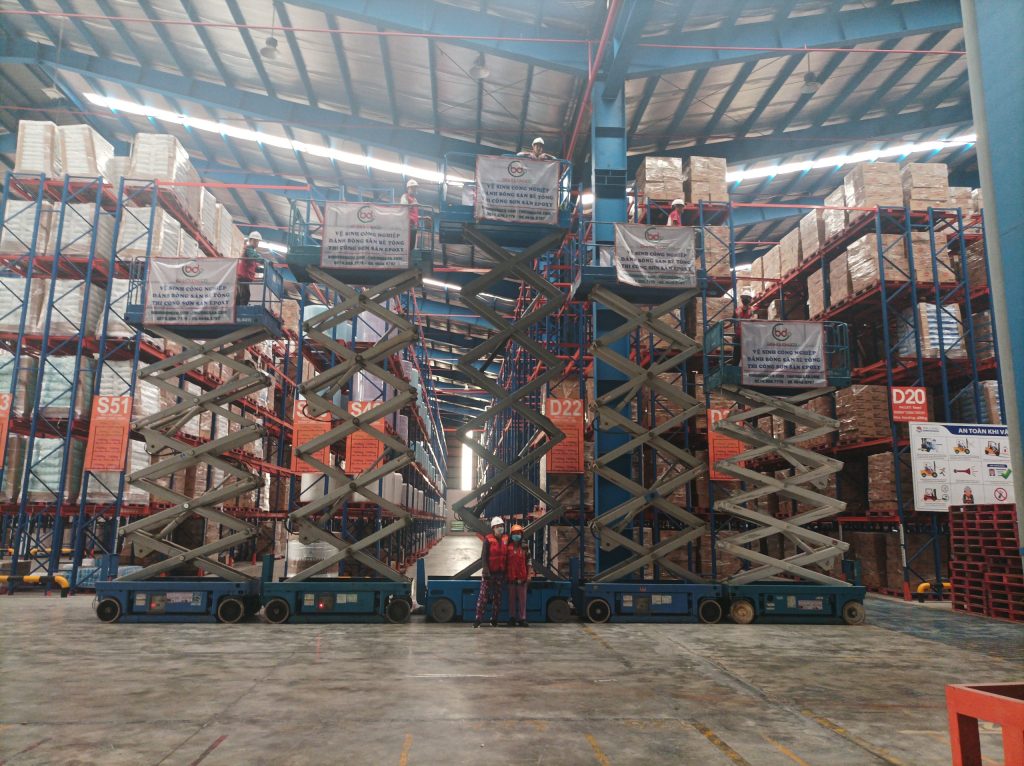 dịch vụ vệ sinh nhà xưởng ở Bình Dương